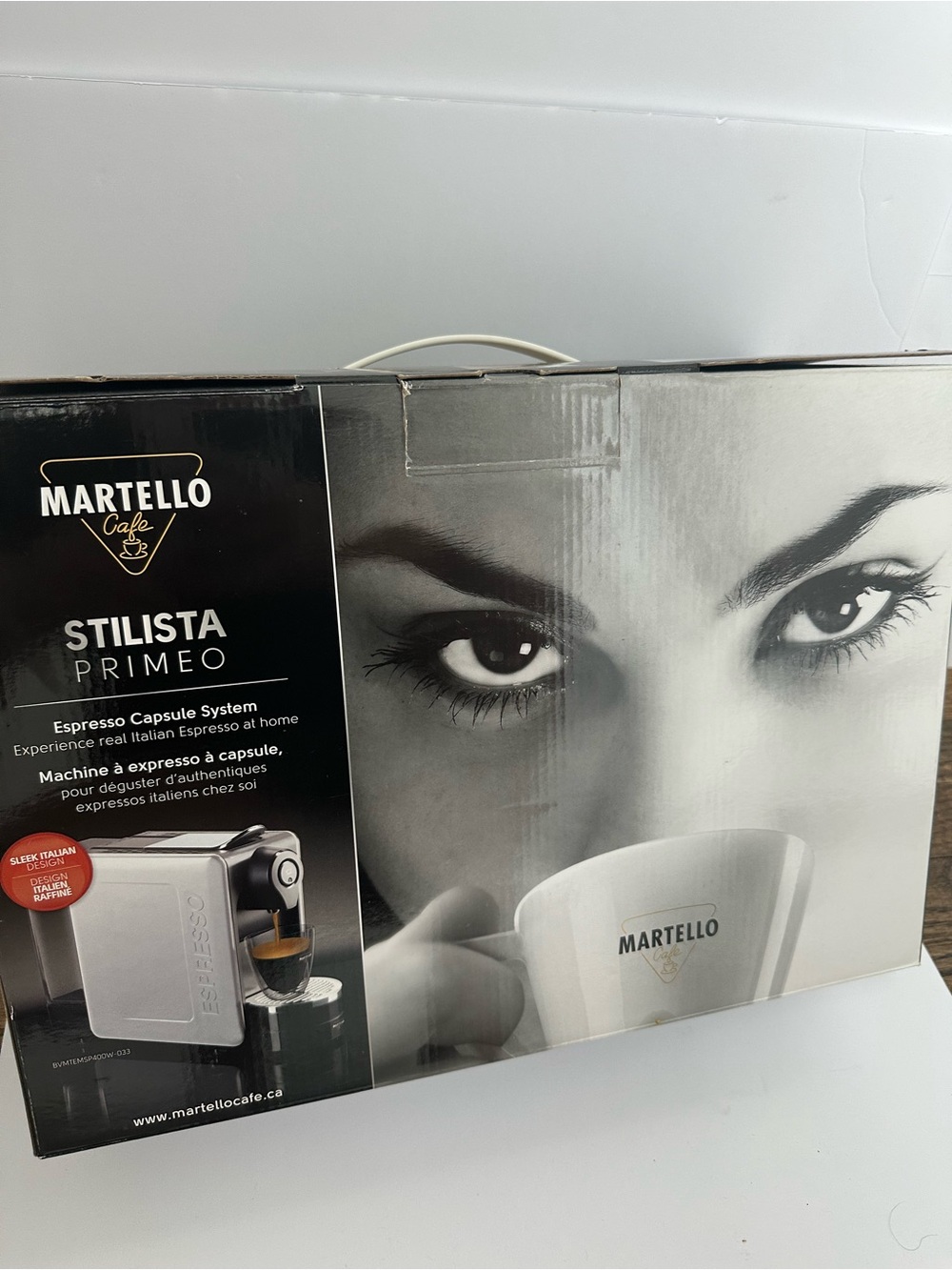 Stilista Primeo Espresso Capsule Machine - Silver